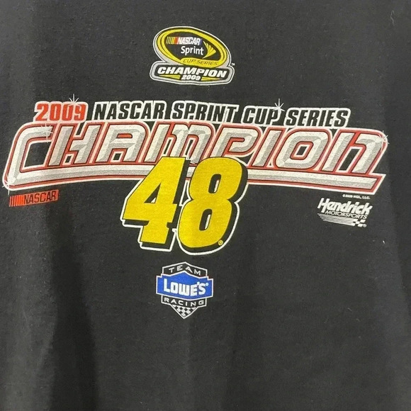 Jimmie Johnson Lowes  NASCAR T-Shirt - Picture 4 of 8